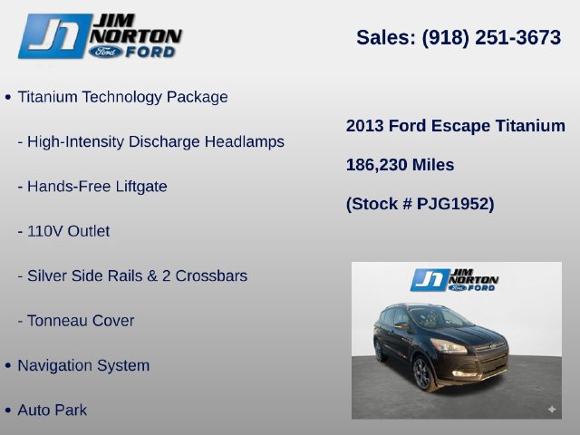 Used 2013 Ford Escape Titanium w/ Parking Technology Pkg FWD image 14