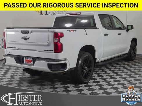 Certified 2024 Chevrolet Silverado 1500 Custom w/ Turbomax Blackout Package AWD/4WD image 8