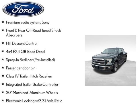 Used 2015 Ford F150 King Ranch w/ FX4 Off-Road Package image 7