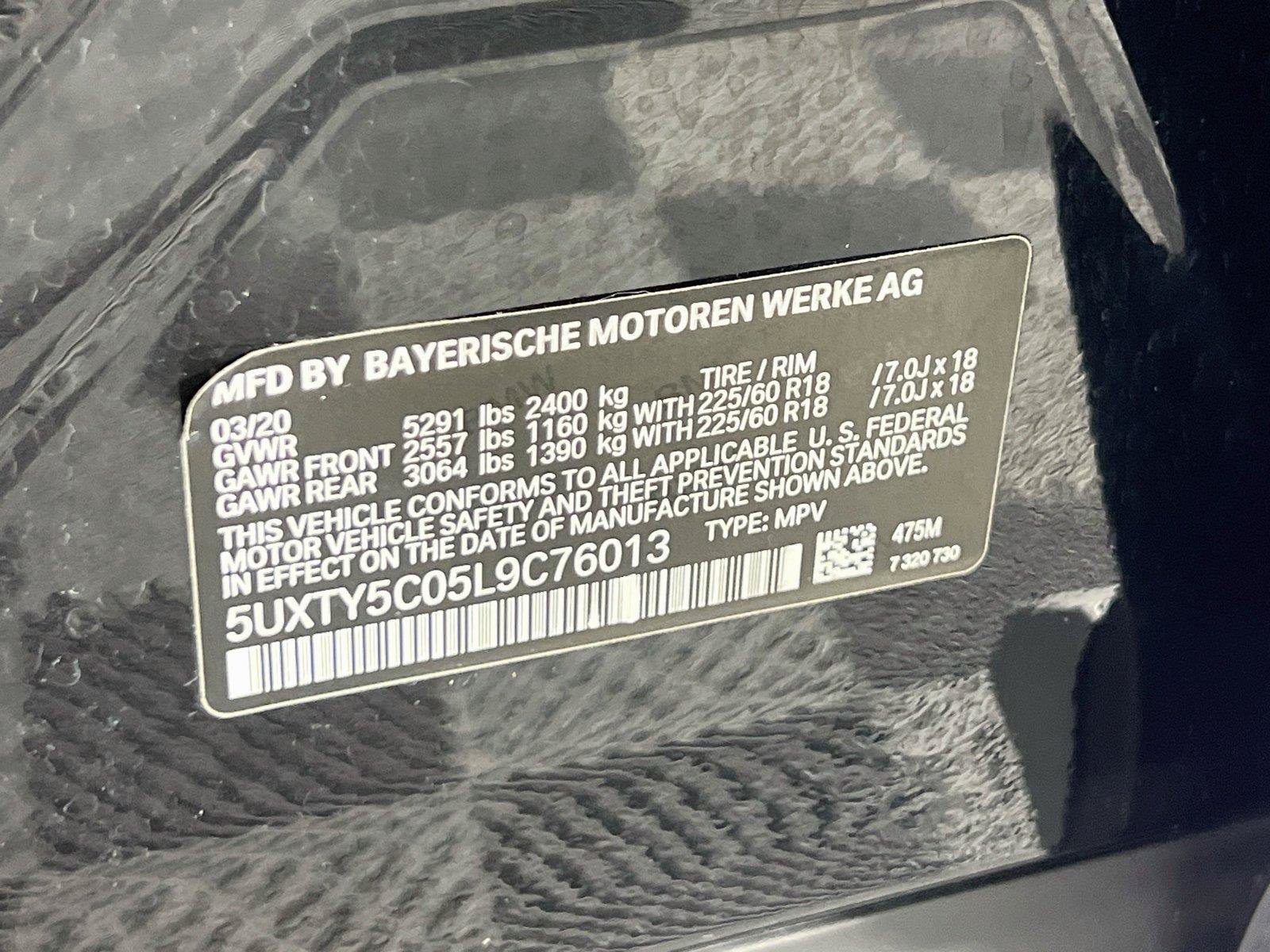Used 2020 BMW X3 xDrive30i w/ Convenience Package AWD/4WD image 32