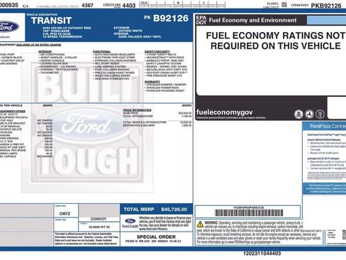 Used 2023 Ford Transit 350 DRW RWD image 28