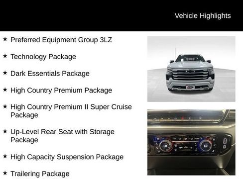 New 2026 Chevrolet Silverado 1500 High Country AWD/4WD image 27