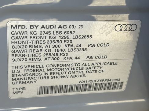 Certified 2023 Audi Q4 e-tron Prestige AWD/4WD image 28