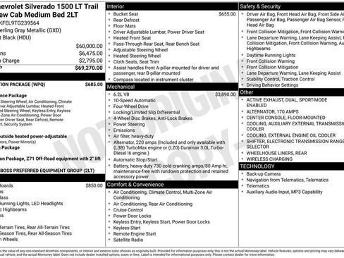 New 2026 Chevrolet Silverado 1500 LT Trail Boss w/ Protection Package AWD/4WD image 25