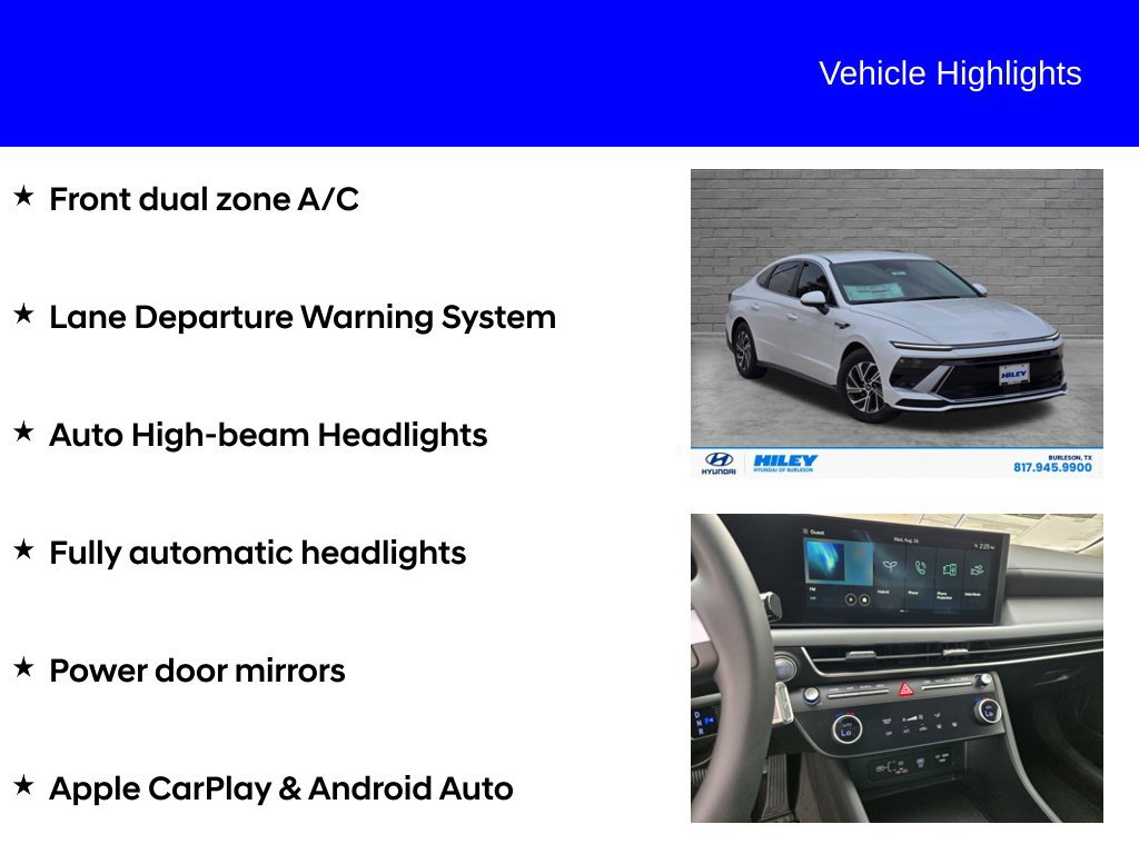 New 2026 Hyundai Sonata Blue FWD image 9
