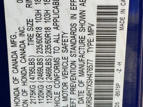 Certified 2025 Honda CR-V EX-L image 34