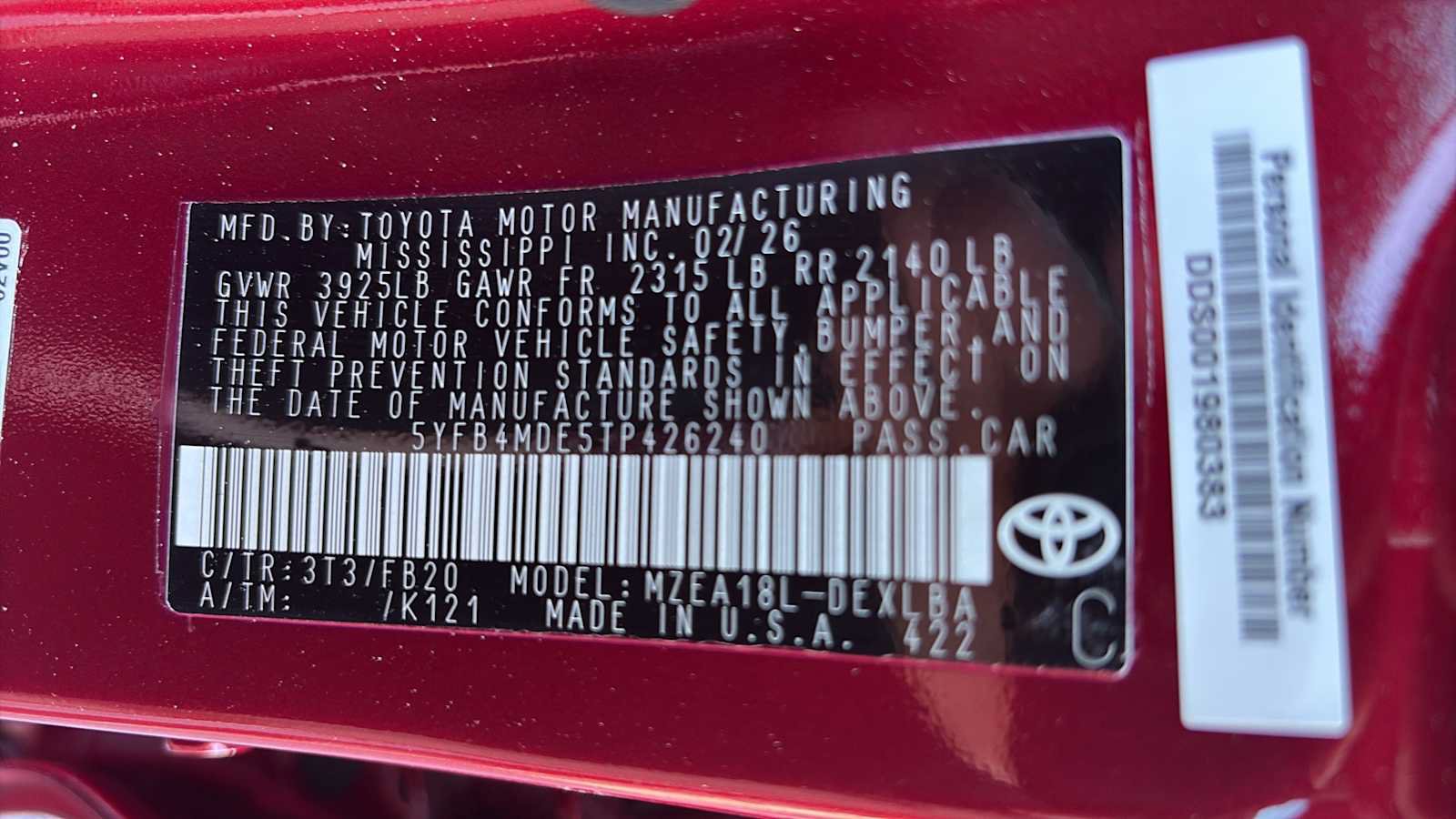Used 2026 Toyota Corolla LE FWD image 15