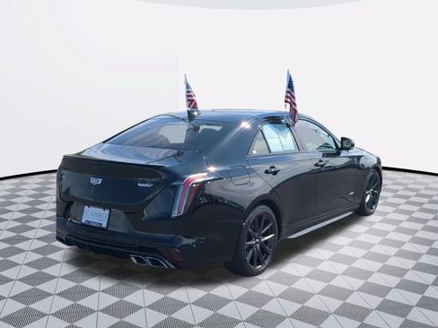 Certified 2022 Cadillac CT4 V w/ Technology Package RWD image 7