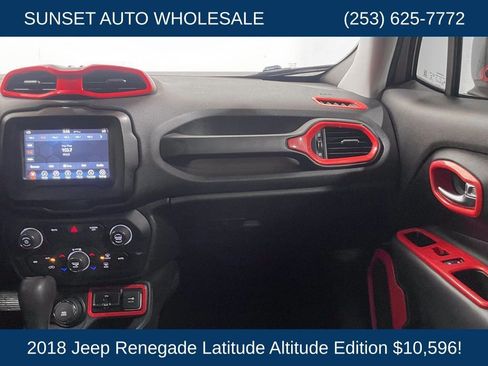 Used 2018 Jeep Renegade Altitude AWD/4WD image 30