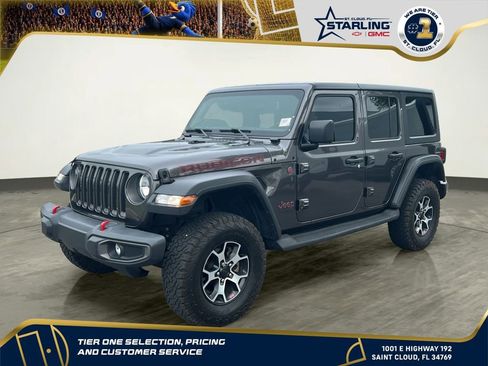 Used 2020 Jeep Wrangler Unlimited Rubicon w/ Cold Weather Group AWD/4WD image 1