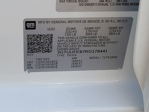 Used 2024 GMC Sierra 1500 AT4X AWD/4WD image 17