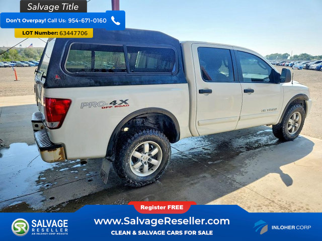 Used 2011 Nissan Titan PRO-4X w/ Pro-4x Luxury Pkg AWD/4WD image 4