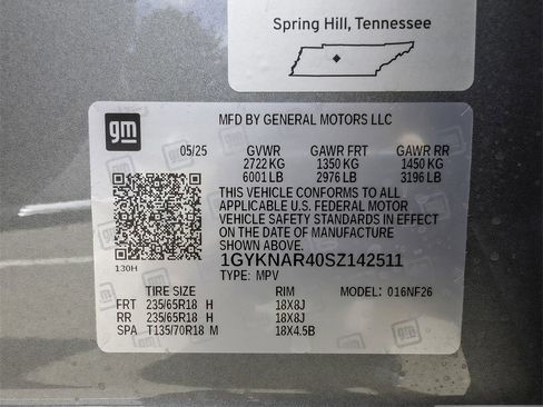 New 2025 Cadillac XT5 Luxury image 33