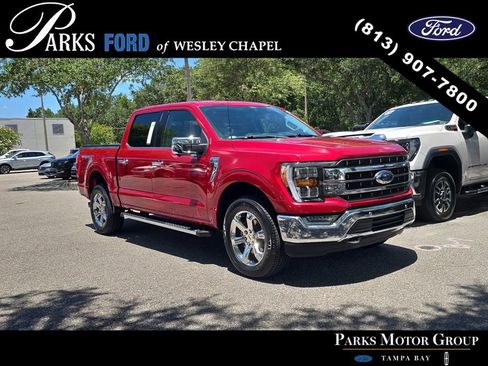 Certified 2021 Ford F150 Lariat w/ Max Trailer Tow Package AWD/4WD image 1