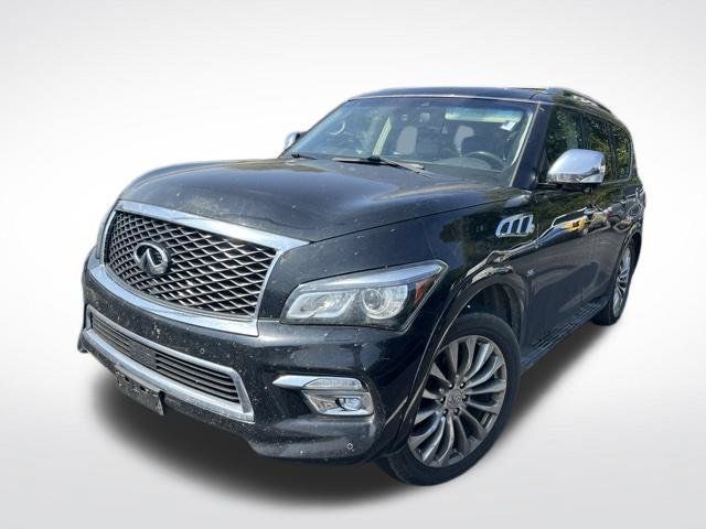 Used 2017 INFINITI QX80 4WD w/ Deluxe Technology Package image 3