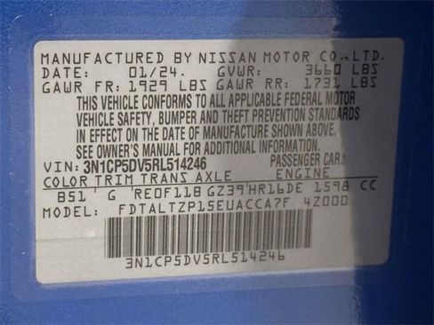 Used 2024 Nissan Kicks SR w/ SR Premium Package image 33