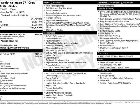 New 2026 Chevrolet Colorado Z71 w/ Z71 Convenience Package 2 image 4