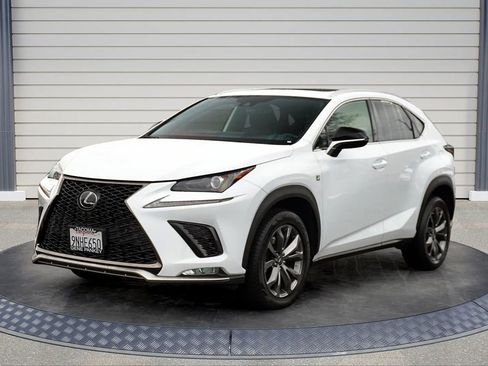 Used 2021 Lexus NX 300 F Sport w/ F Sport Premium Package FWD image 3