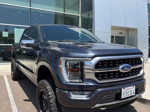 Used 2022 Ford F150 Platinum w/ Equipment Group 701A High AWD/4WD image 3