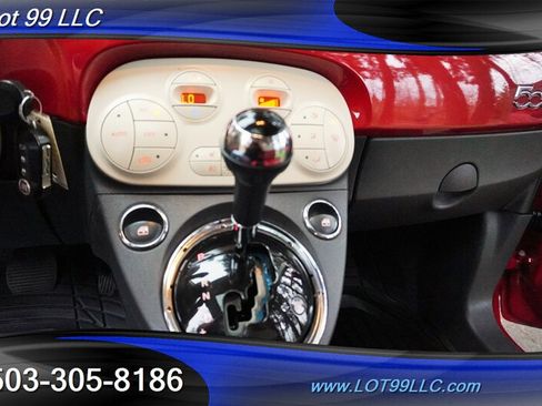 Used 2013 FIAT 500 Lounge w/ Luxury Leather Pkg FWD image 22