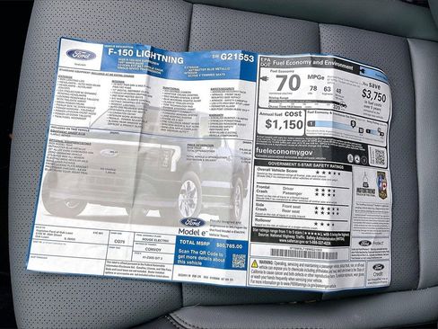 New 2025 Ford F150 Lightning Lariat image 13