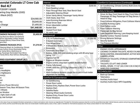 Used 2023 Chevrolet Colorado LT w/ LT Convenience Package II image 31