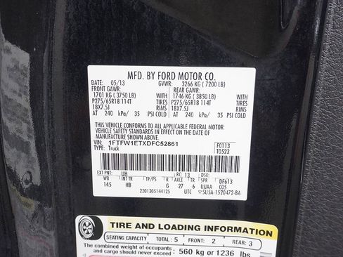 Used 2013 Ford F150 Lariat w/ Luxury Equipment Group AWD/4WD image 48