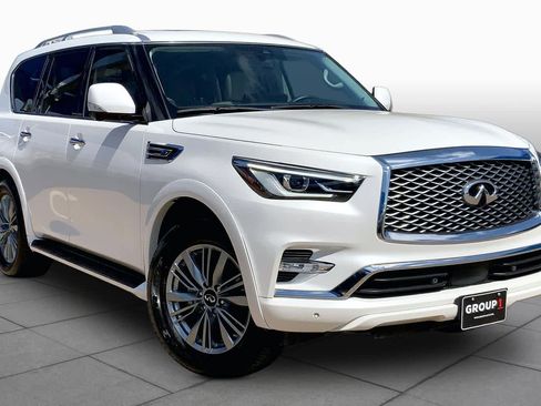 Used 2022 INFINITI QX80 Luxe w/ Cargo Package AWD/4WD image 3