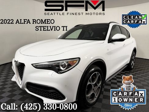 Used 2022 Alfa Romeo Stelvio Ti AWD/4WD image 1