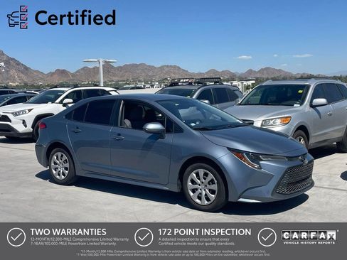Used 2022 Toyota Corolla LE w/ Carpet Mat Package (TMS) image 1