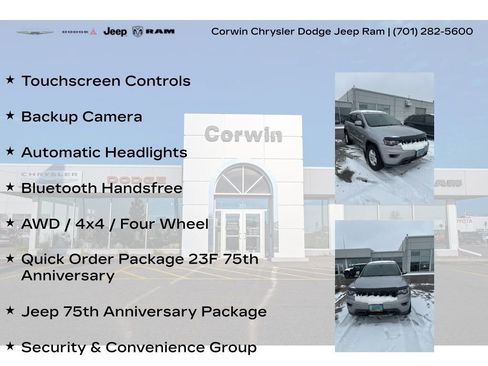 Used 2016 Jeep Grand Cherokee Laredo 75th Anniversary image 8