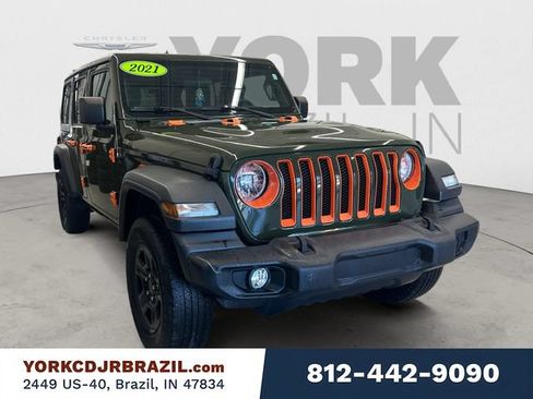 Used 2021 Jeep Wrangler Unlimited Sport AWD/4WD image 7