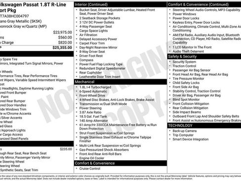 Used 2017 Volkswagen Passat 1.8T R-Line image 6