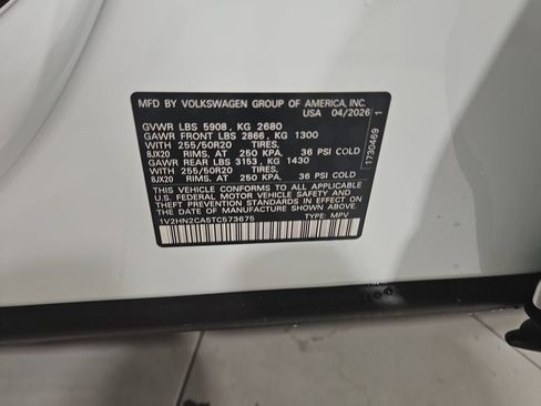 New 2026 Volkswagen Atlas SE AWD/4WD image 26