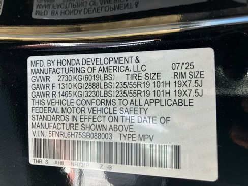 Certified 2025 Honda Odyssey Sport-L image 39