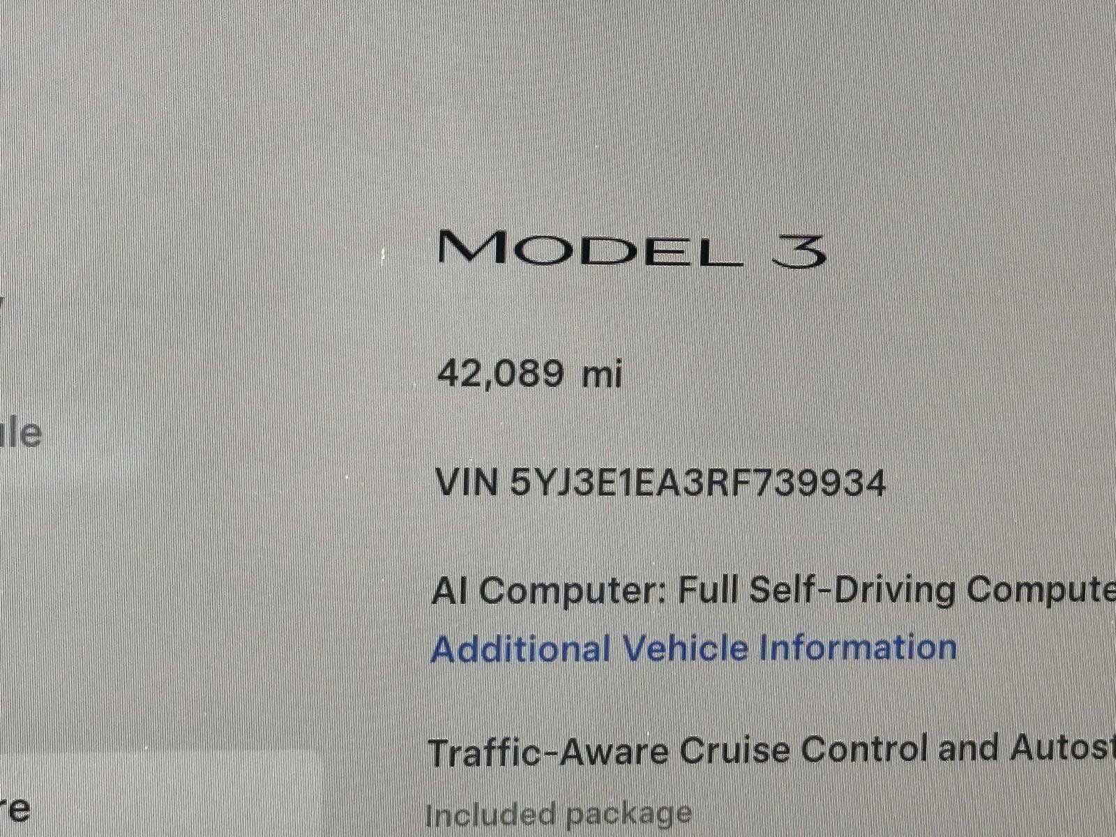 Used 2024 Tesla Model 3 Standard Range RWD image 28