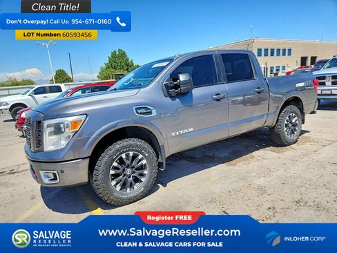 Used 2017 Nissan Titan PRO-4X AWD/4WD image 1