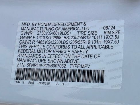Used 2025 Honda Odyssey Touring image 34