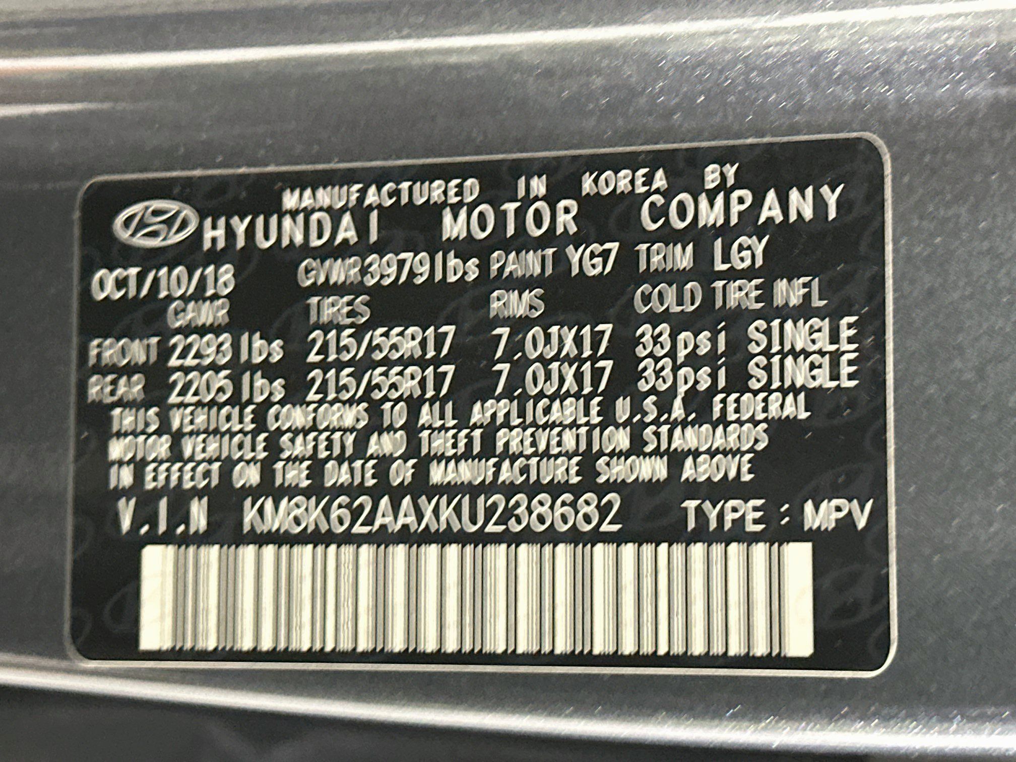 Used 2019 Hyundai Kona SEL w/ SEL Tech Package 02 FWD image 12
