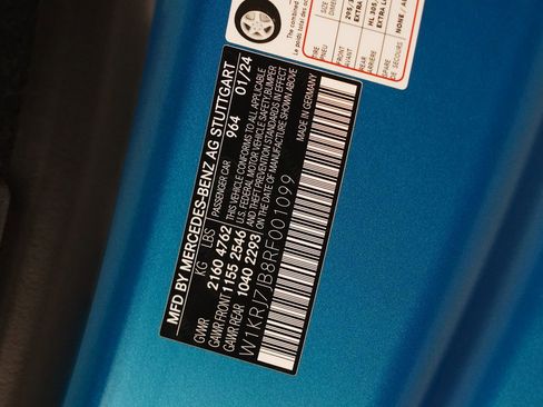 Certified 2024 Mercedes-Benz AMG GT 63 image 36