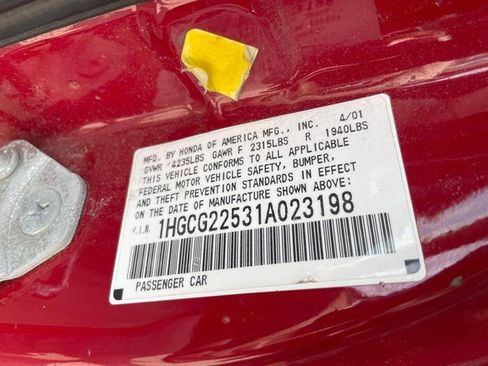 Used 2001 Honda Accord EX image 38