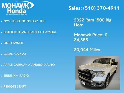 Used 2022 RAM 1500 Big Horn AWD/4WD image 7
