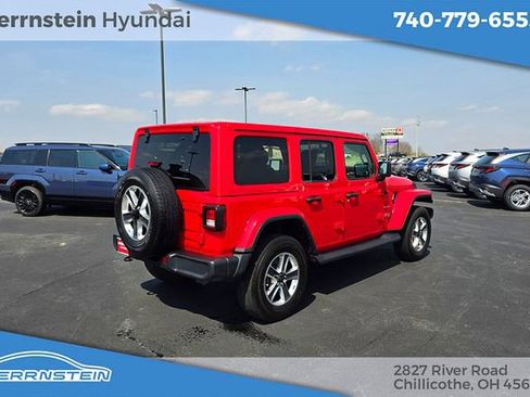 Used 2021 Jeep Wrangler Unlimited Sahara w/ Uconnect 4C Nav & Sound Group image 28