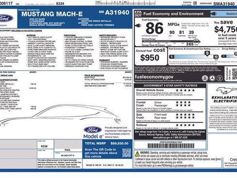 Used 2025 Ford Mustang Mach-E GT AWD/4WD image 37