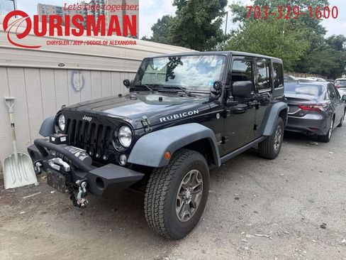 Used 2014 Jeep Wrangler Unlimited Rubicon w/ Connectivity Group AWD/4WD image 1