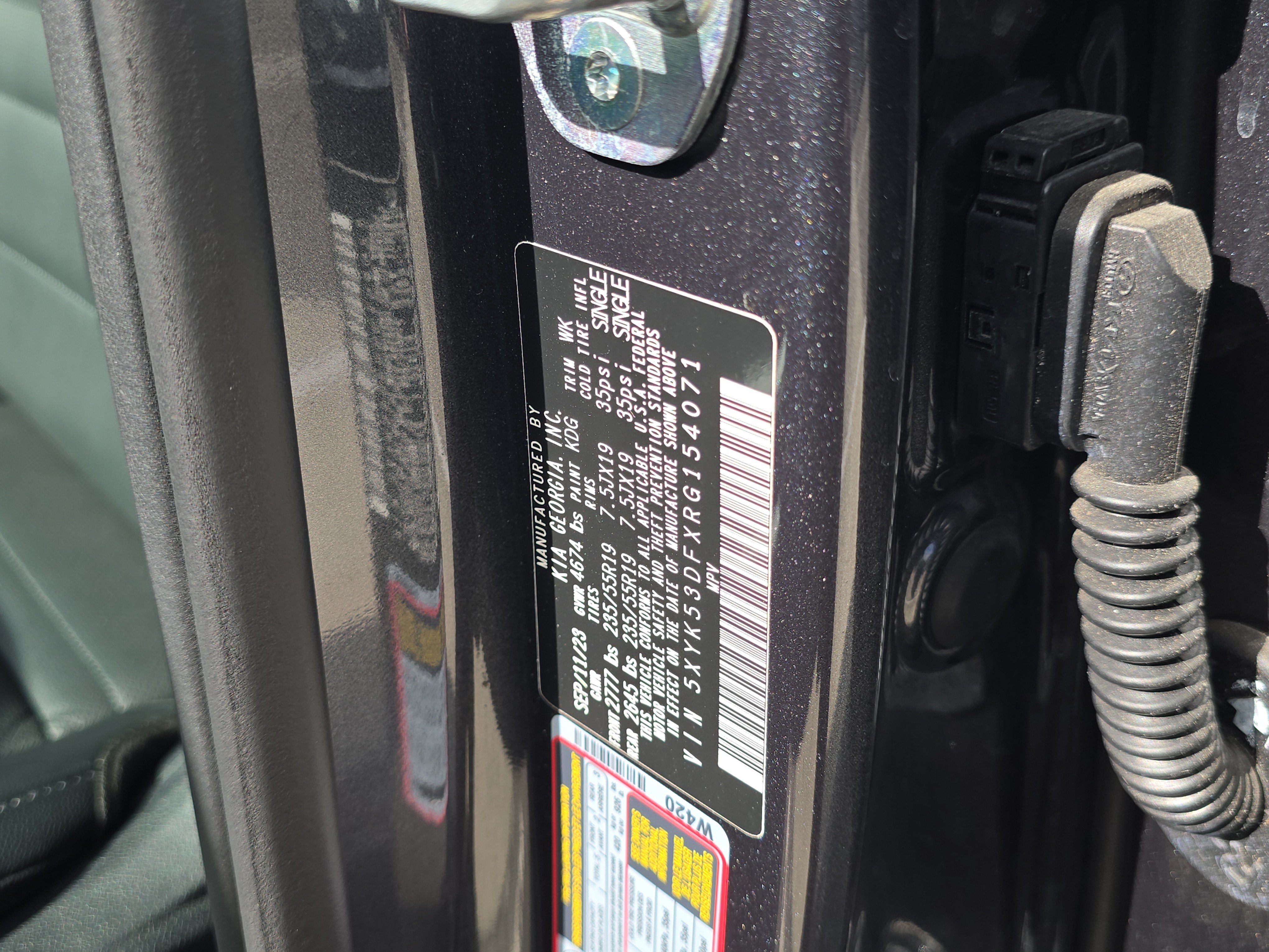 Certified 2024 Kia Sportage SX FWD image 34