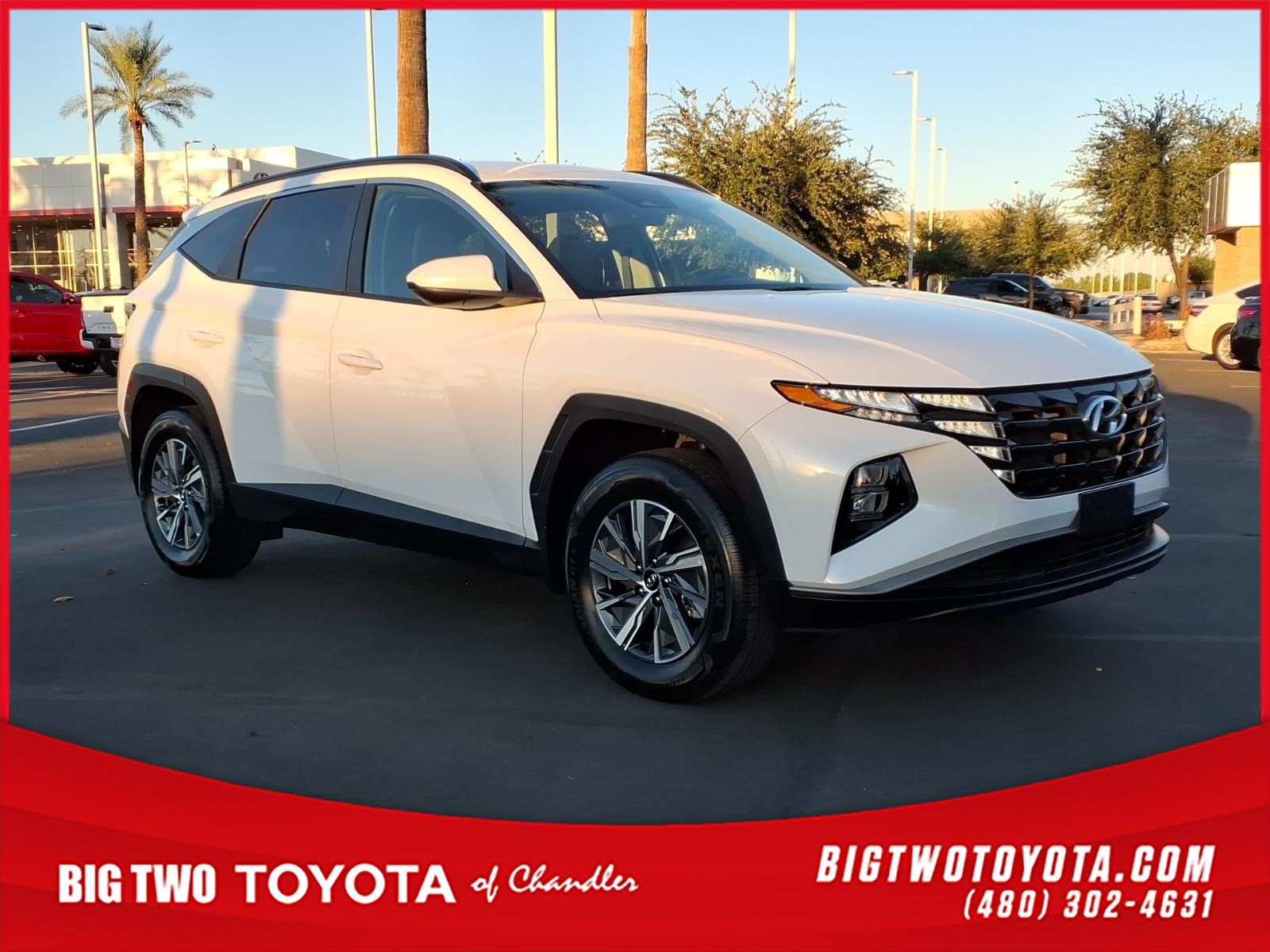 Used 2024 Hyundai Tucson Blue AWD/4WD image 1