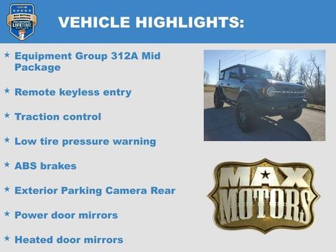 Used 2021 Ford Bronco Outer Banks image 5