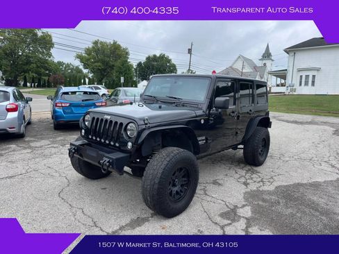 Used 2014 Jeep Wrangler Unlimited Sport w/ Quick Order Package 24S AWD/4WD image 1