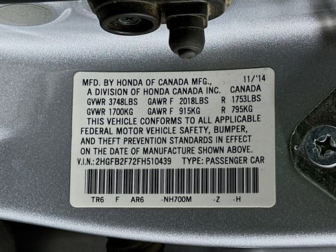 Used 2015 Honda Civic SE image 12